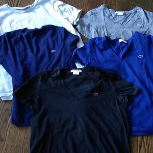 Lacoste women's tees size M (39-42)